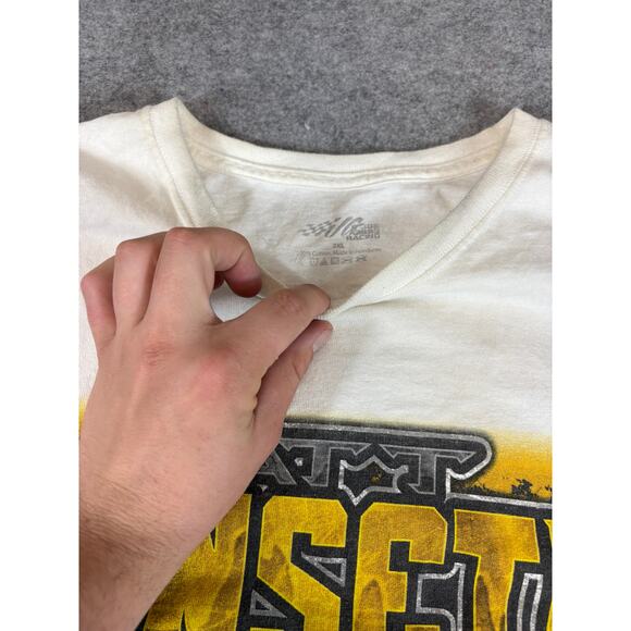 NASCAR Joe Gibbs Racing Shirt Mens 2XL White Matt Kenseth 20 DeWalt Camry Tee - Picture 7 of 7